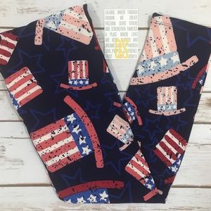 NWT LuLaRoe OS Americana 🇺🇸 Leggings